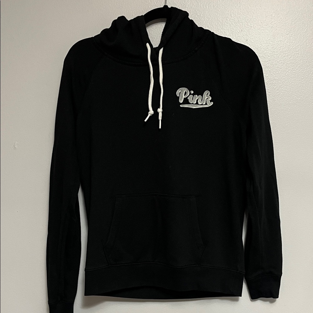 💥PINK Victoria's Secret Black Pullover Hoodie💥